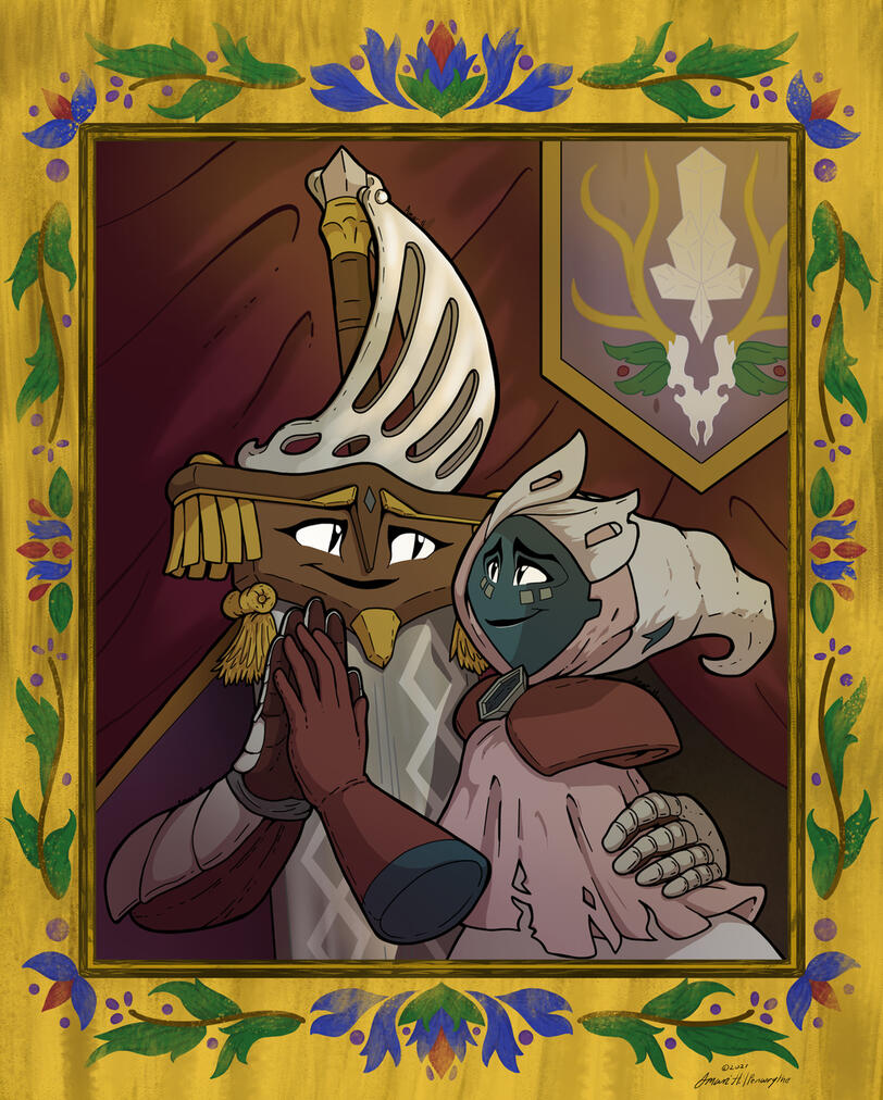 Prince Luther and Gwuenevere